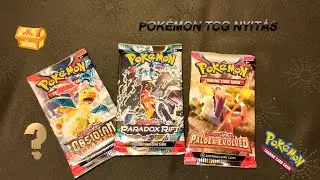 Pokémon TCG nyitás vegyes pakk I Ez már valami!!! I Obsidian,paradox,paldea