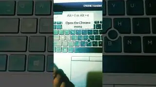 Windows Shortcut to Open Chrome Menu No Mouse Needed! Open Chrome Menu with Keyboard Shortcut