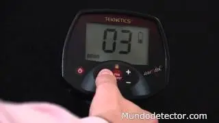 Detector de metales Eurotek pro en español