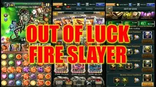 Legendary Game Of Heroes: Out Of Luck Event Gameplay/Team Testing (Fire Slayer)