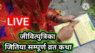 जीवित्पुत्रिका सम्पूर्ण व्रत कथा 2024 | जिउत्वाहन भगवान की कथा | चील सियारिन की कथा | jitiya 2024