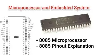 EE309 | Module I | Class 3 | 8085 Microprocessor Pinout Explanation | KTU | EEE | S5