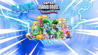 Playing Super Mario Bros Wonder
