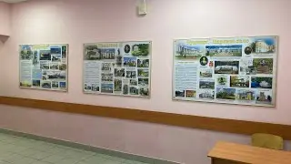 Стенды с пригородами Санкт-Петербурга