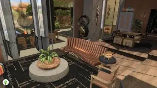 African Inspired house | The Sims 4