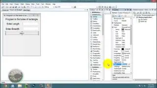 Program To Find Area of Rectangle In Visual Basic