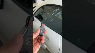 How to start your Mercedes-Benz if your key battery dies #shorts #fyp #howto #mercedes #amg #battery