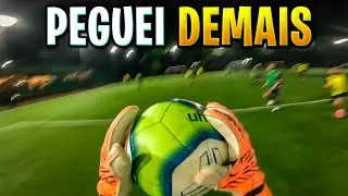 COMO É A VISÃO DE UM GOLEIRO AMADOR NA GOPRO