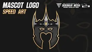 How to design eSports Mascot Logo | Speed Art