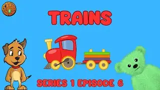 Funky the Green Teddy Bear – Trains - Pre-School Fun for Everyone! Series 1 Episode 6