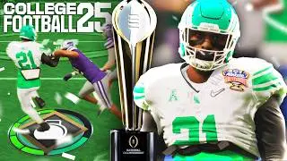 College Football 25 Road To Glory - The #1 POWER HB In College DOMINATES The Playoffs