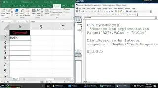 Displaying Message boxes   | MS Excel VBA Programming 11