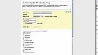 Edit a Survey in Google Docs