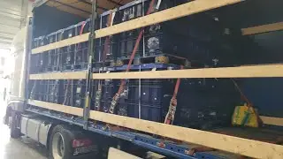 Порвал Ботинок. Загрузка и Выгрузка.  День из жизни дальнобойщика.