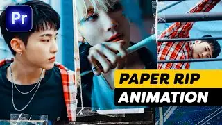 PAPER RIP Effect From 'SEVENTEEN' (Premiere Pro Tutorial)