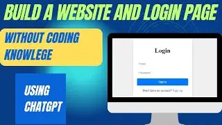 How To Make A Basic Website With Firebase Login Page With ChatGPT