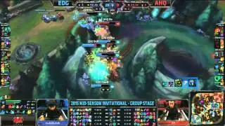 LCS EU Summer - EDG vs AHQ - MSI 2015 - Kalista Spears