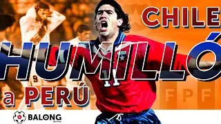 Cuando CHILE HUMILLÓ al Perú por eliminatorias