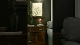 Might just paint my whole house black at this point. #darkandmoody #blackwall #cozy