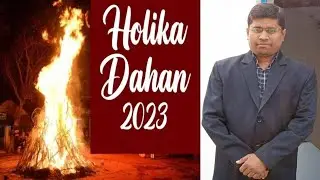 Title- Holika Dahan 2023|| First Time I Have Celebrated || Vlog Village