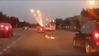DON'T TEXT OR USE PHONE AND WALK ON THE ROAD
