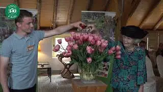 Prinses Beatrix bezoekt Gardenista ter gelegenheid van 150 jaar Groei & Bloei - lange versie