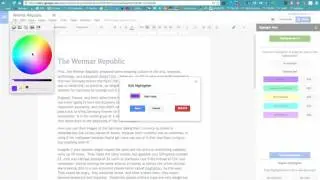 Google Docs Add-On: Highlight Tool Intro & Overview