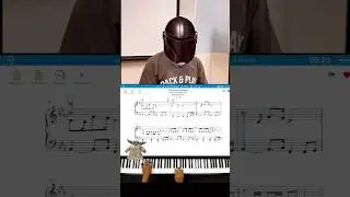 This is the way. 🎹 #mandalorian #starwars #theme #pianist #pianomarvel #AxeEm #piano #mando #grogu