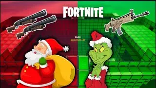 🧑‍🎄 Fortnite gameplay SANTA VS GRINGH🐸MAP CODE:5144-9898--7333