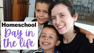 Homeschool Day in the Life | Mom of Three | Homeschooling & Homemaking