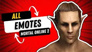 Mortal Online 2 | How to Use Emotes & All Commands