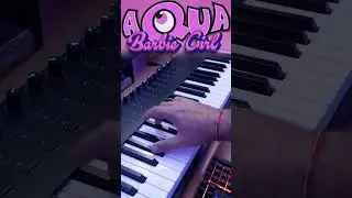 Barbie Girl - Aqua 🎶😎🎹 #dj #piano #loops #producer #shorts