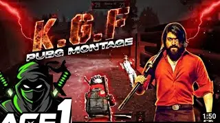 K.G.F PUBG BEST Edited MONTAGE | SALAAM ROCKY BHAI FT . K.G.F | allrounder guruji