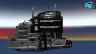 ETS2 mod review kenworth w900