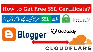 How to Get Free SSL and Set GoDaddy Domain with Blogger Using CloudFlare?