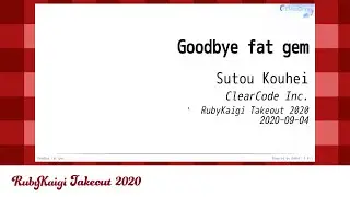 [JA] Goodbye fat gem / Sutou Kouhei @ktou