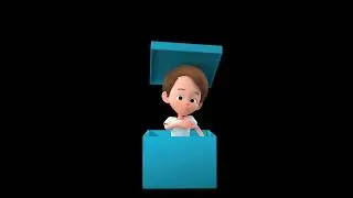 Green Screen Characters Logo Reveal Intro  Background