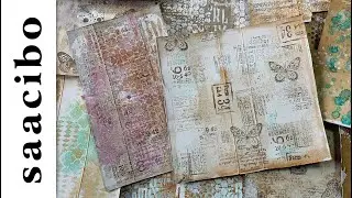 Part 1 - Making Unique Junk Journal Ephemera From Recycled Packaging 