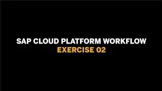 SAP Cloud Platform Workflow - Ex.02 - Deploying the Workflow tools