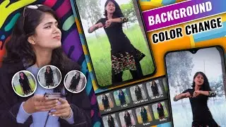 Video Background Colour Change Effect || Tiktok video Background Colour Change Tutorial ✓