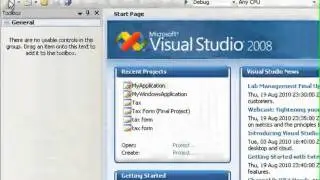 VS2008 Create and Save a Windows Form Application