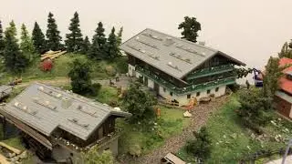 H0 Modelleisenbahn | kleiner Ausblick in das Bergdorf | ma.modellbahn | Landschaft | 4K