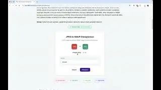 JPEG to WebP Dönüştürücü | JPEG Görüntüleri Modern WebP Formatına Ücretsiz Çevirin