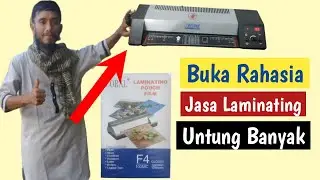 Cara menghemat biaya modal jasa laminating/pengepresan pada usaha foto copy dan atk modal kecil