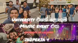 University එකේ ලොකුම Musical event එක | University of Colombo | Uni vlog | University vlog