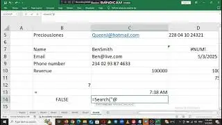How to use search function on Excel