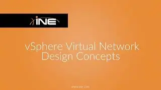 vSphere Virtual Network Design Concepts - Part 1
