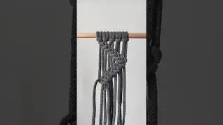 Új makramé minta / new macrame pattern for beginners / #macrametutorial