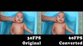30FPS to 60FPS Frame Rate Conversion with Twixtor Plugin