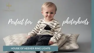 Toddler Photoshoot with HoH Ring Lights